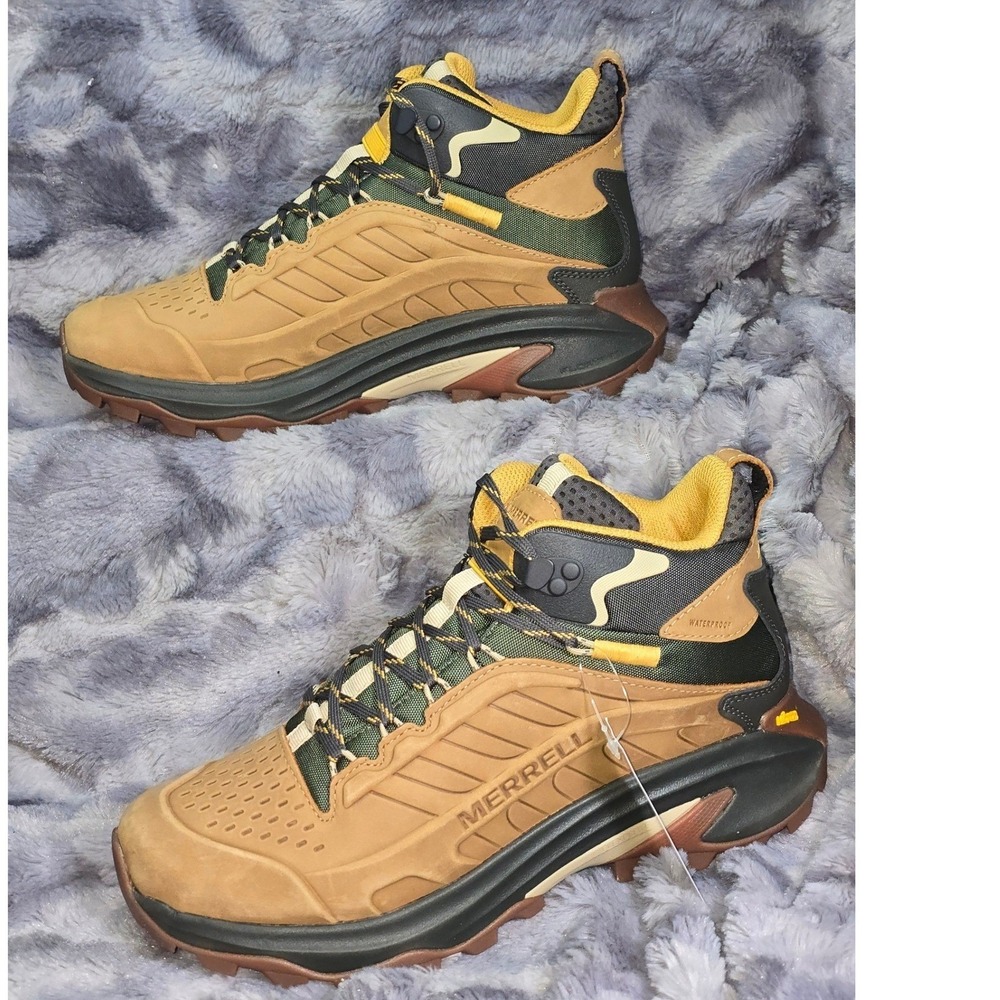NEW Merrell Moab Speed‎ 2 LTR Mid Waterproof Hiking Boots - Men's J038425 Size 8